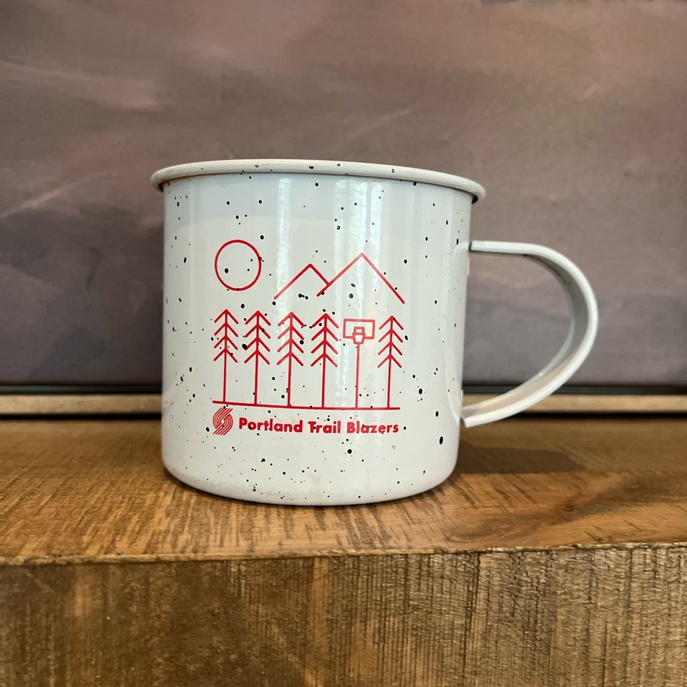 Portland Trail Blazers Camping Mug exclusive season ticket holder gift